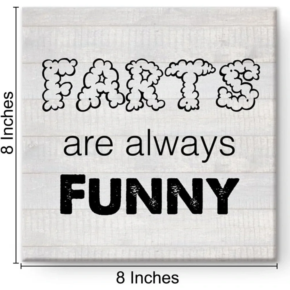 Humorous Wall Art with Funny Quote NWT